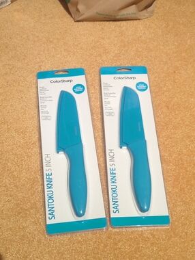 5-inch Santoku Knife – Blue (2)